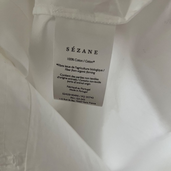 Sezane Louna shirt 36/4/S - Picture 6 of 7